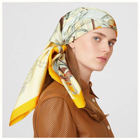 hermes head scarf|Hermes neckerchief.